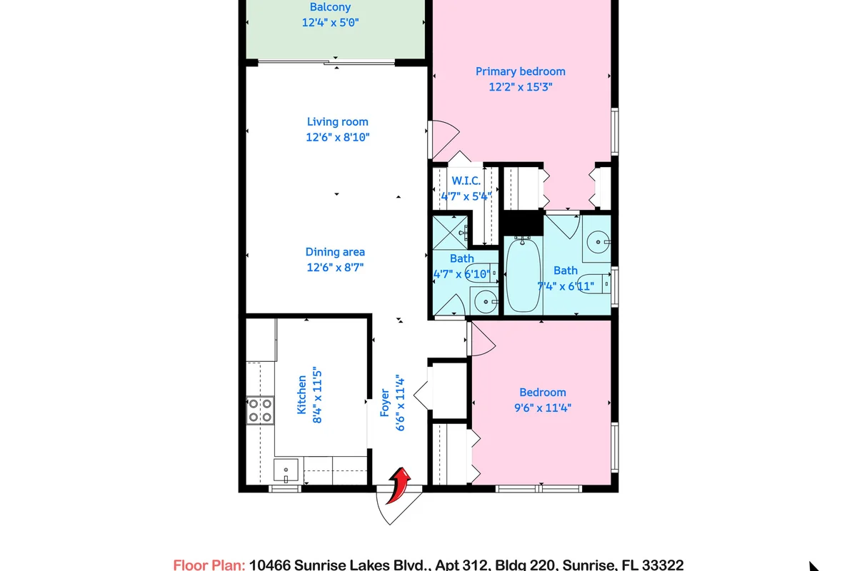 10466 Sunrise Lakes Blvd #312, Sunrise: photo 1 of 57