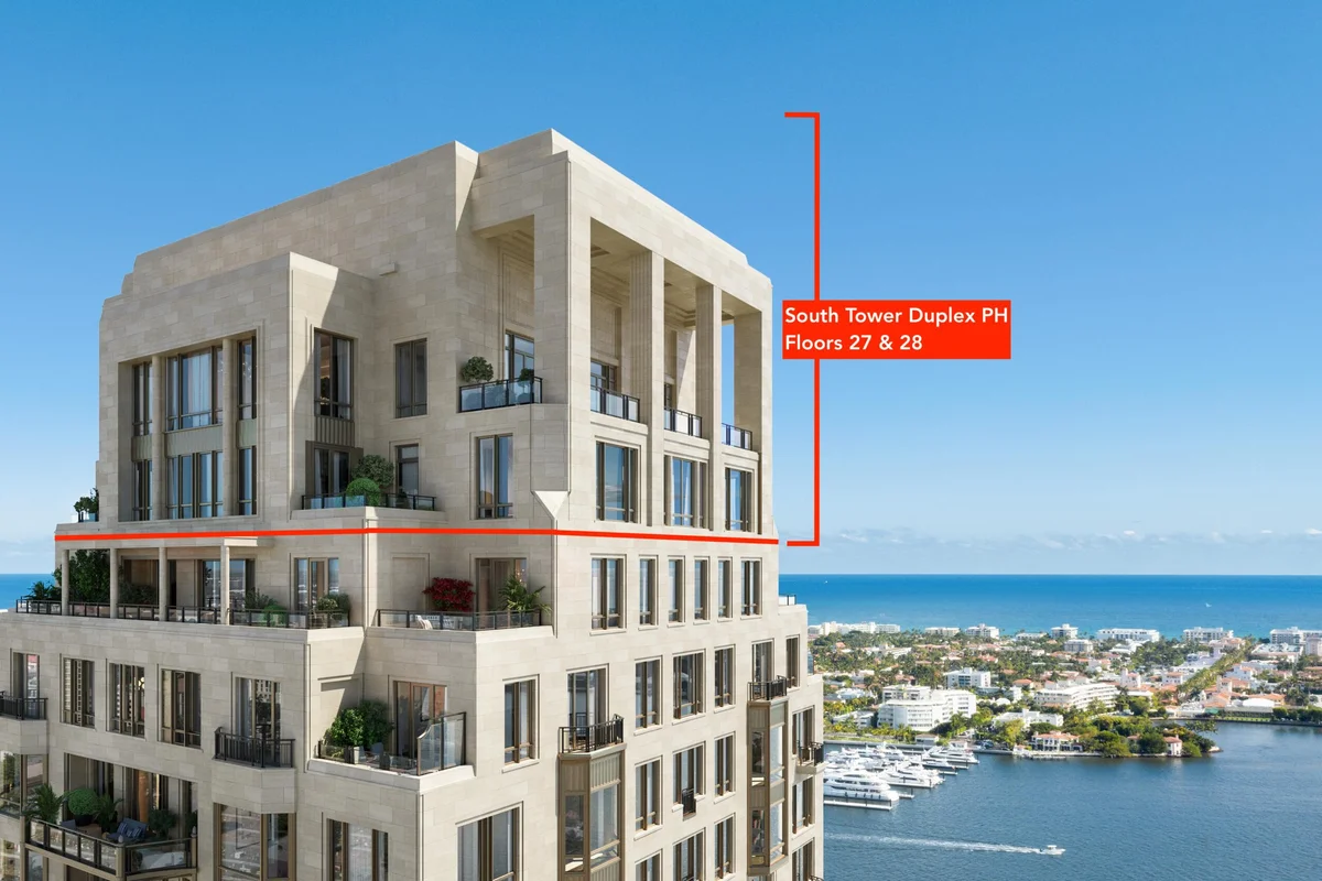 1355 S Flagler Dr #South Tower Duplex Ph, West Palm Beach: photo 1 of 15