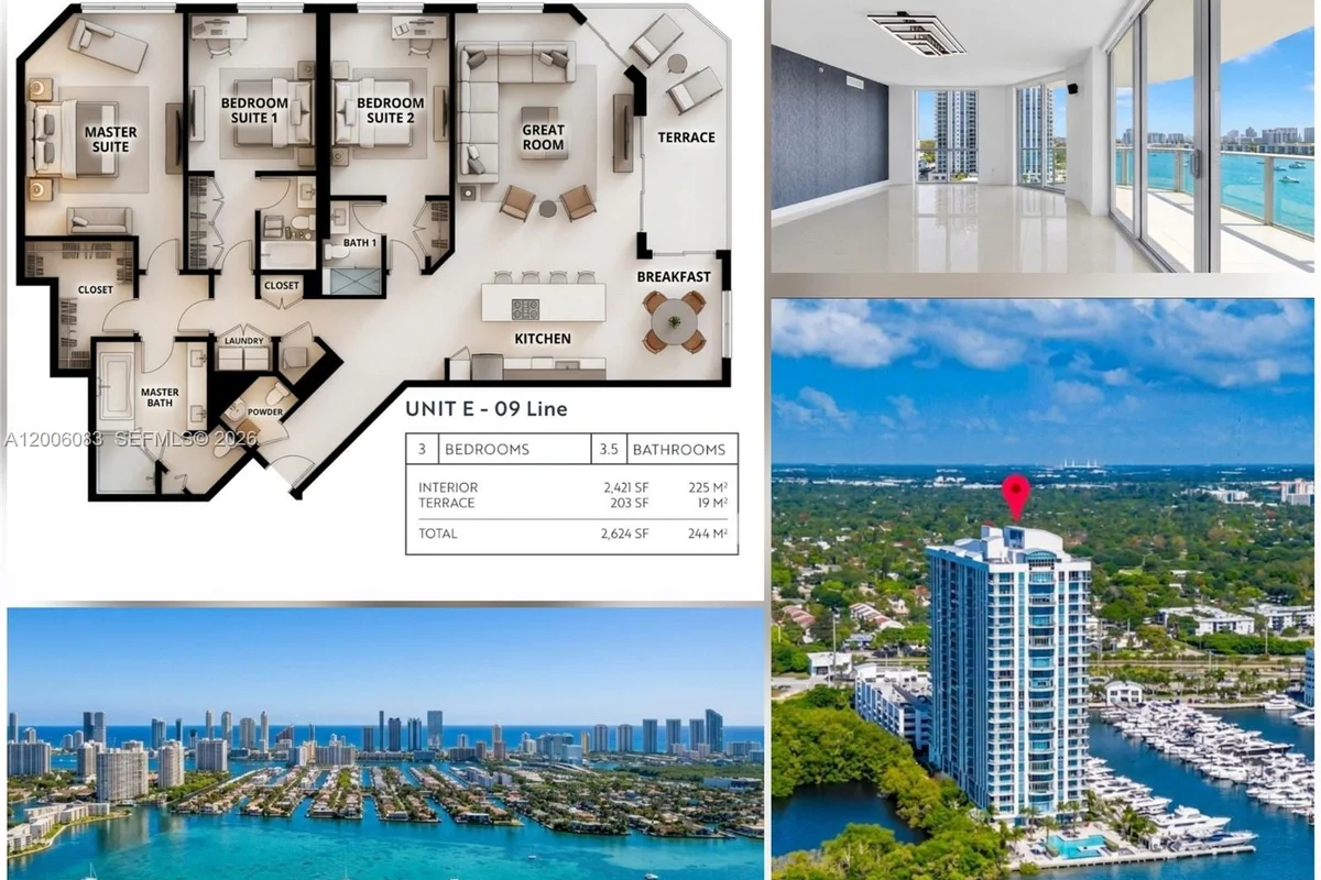 17111 Biscayne Blvd #909, North Miami Beach: photo 1 of 93