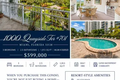 1000 Quayside Ter #701, Miami: photo 1 of 63