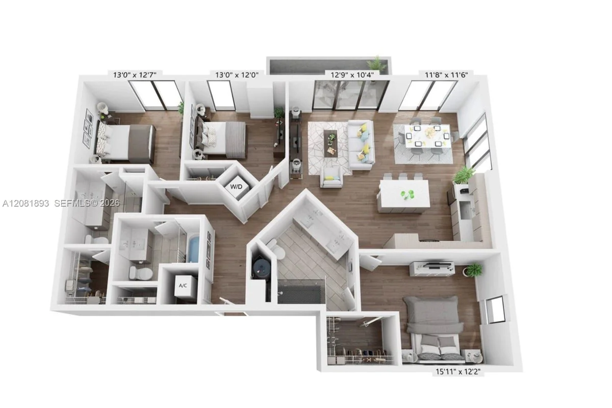 2800 SW 27th Ter #1205, Miami: photo 1 of 15