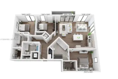 2800 SW 27th Ter #1205, Miami: photo 1 of 15