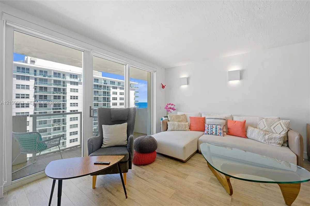 Condo in Surfside: photo 1 of 17
